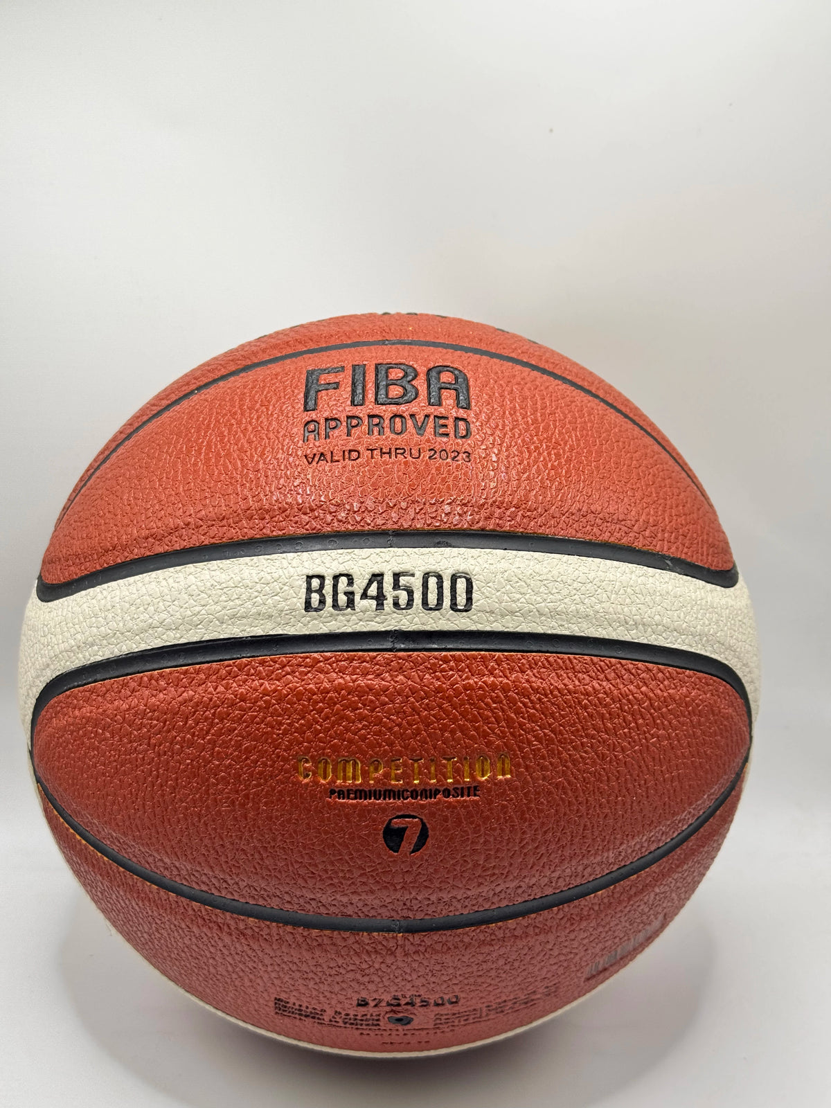 Balón de Baloncesto BG4500 de PU, Unisex, Estándar, para Entrenamiento y Competición Profesional, Apto para Equipos Masculinos y Femeninos