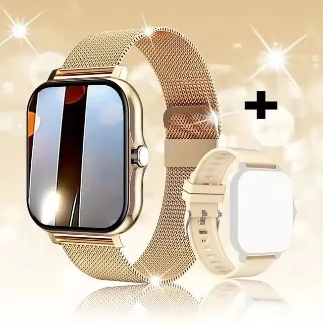 Reloj inteligente multifuncional 2026 para hombre y mujer, con conexión Bluetooth para teléfono, música, pulsera deportiva de fitness, monitor de sueño ht30