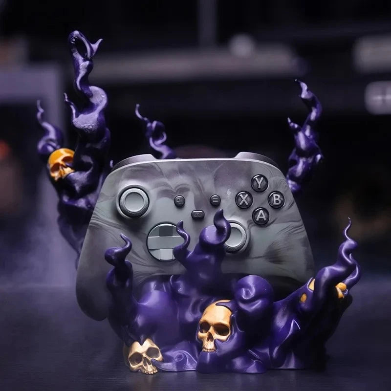 Soporte para mando con diseño personalizado, impresión 3D para PS5/Xbox, soporte de exhibición, soporte universal para mando de juegos, base de regalo