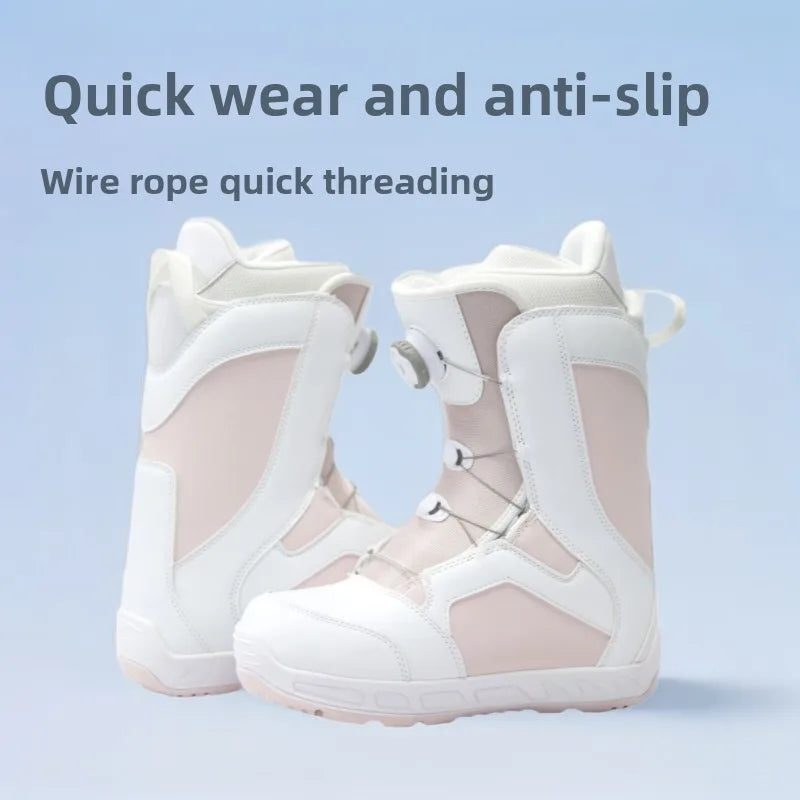 Botas de Esquí Nuevas 2026 con Hebilla de Cable para un Calzado Rápido, Botas de Esquí para Adultos ATOP