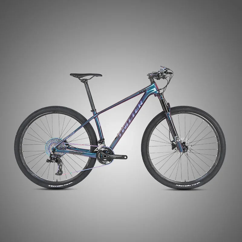 Bicicleta de montaña TWITTER LEOPARDpro LTWOO V5010 RS-3*10S con freno de disco hidráulico, clase XC, fibra de carbono T800, 27.5/29 pulgadas MTB