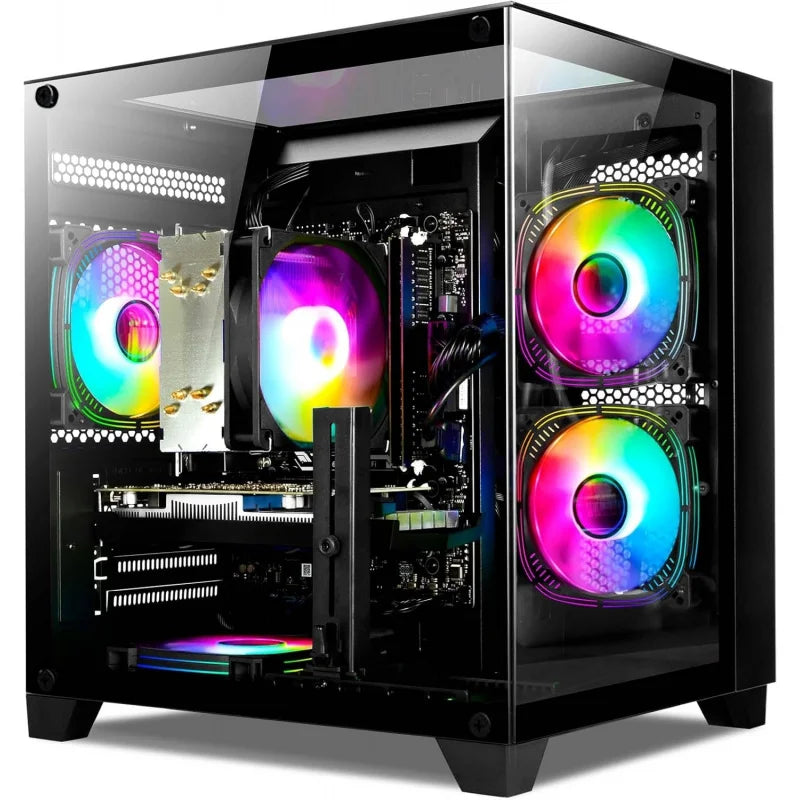 Computadora de escritorio I7-14700KF de 6 núcleos a 2.5GHz, RTX 4070 de 12G, 32G de RAM DDR5, SSD NVME de 1TB, PC para juegos preensamblada.
