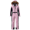 Traje de esquí de una pieza cálido y a la moda para mujer, mono de esquí cortavientos de invierno, traje de snowboard, disfraces de nieve para mujer, para actividades al aire libre
