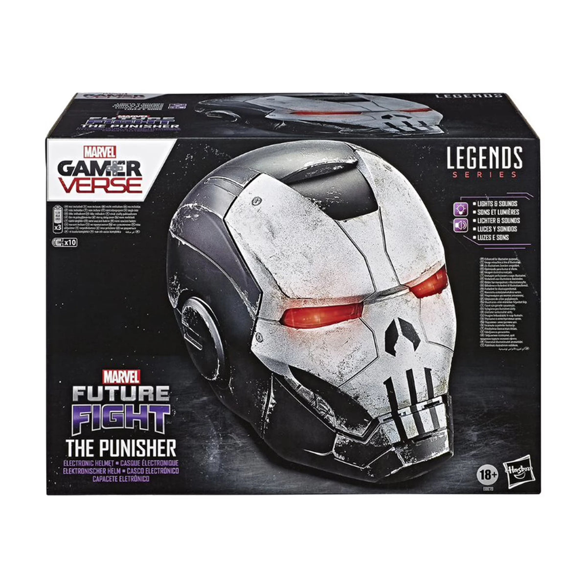 [Preventa] Casco Electrónico de Iron Man de Hasbro Marvel Legends Gamerverse, Dañado en la Batalla, para Cosplay de Halloween, Regalo de Navidad
