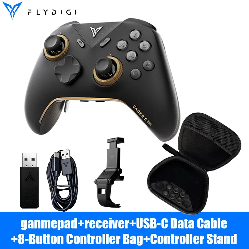 Control Inalámbrico Bluetooth Flydigi Vader 5 Pro V2 Versión Global, Multiplataforma para PC, NS2, Móvil y Steam, Disponible en Stock