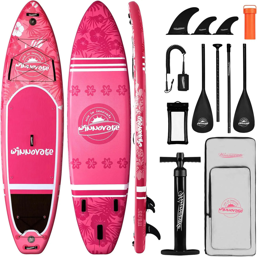 Tabla de Paddle Inflable Ultraligera Serie WNOVA 2026, Tamaño 335-350cm, Material PVC, para Deportes Acuáticos, Yoga, Pesca, Viajes, Surf, Antideslizante