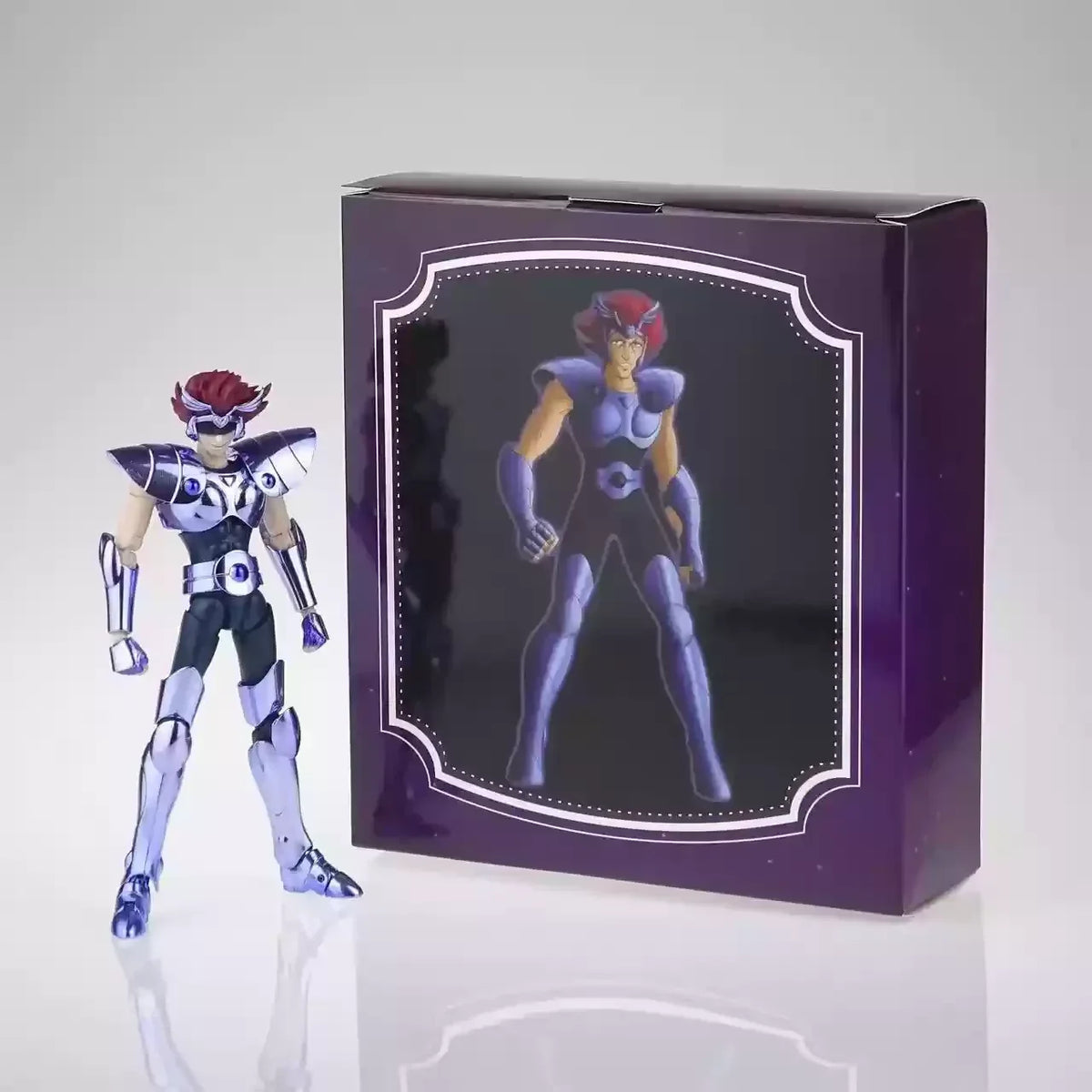 Figura de acción de los Caballeros del Zodiaco, Silver Knights, de CS Model Saint Seiya Myth Cloth EX: Centauro Babel/Arachne/Dante/Capella/Asterion