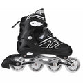 Flash-zapatos de patinaje en línea para adultos, patines profesionales de 4 ruedas, zapatillas de deporte de tamaño ajustable, práctica de patinaje al aire libre para niños