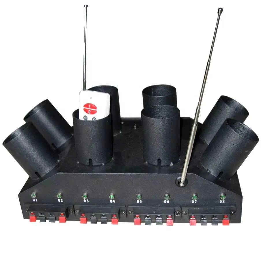 Máquina de Chispas Frías con Efecto de Ventilador, Fuente Pirotécnica de Escenario con Control Remoto, Sin Humo, para Decoración de Escenarios en Bodas y Fiestas de Compromiso