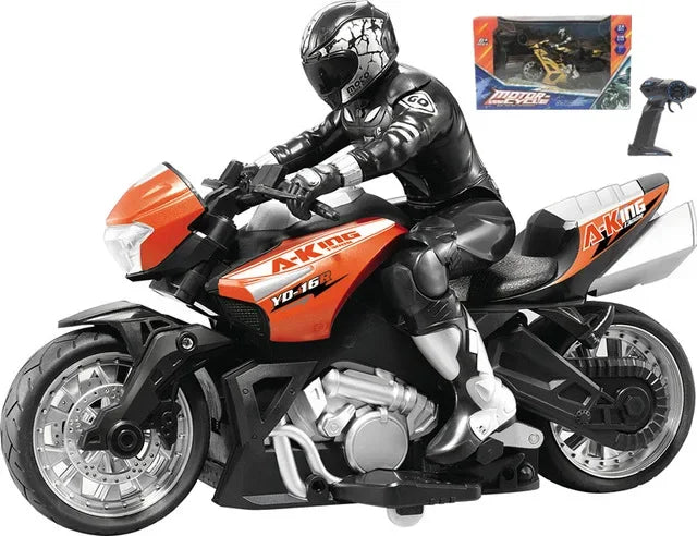 RC Stunt Motorcycle RC dirft Car RC Motorcycle Remote Control Motorbike 360 degree rotation Drift Car one hour driving Car
