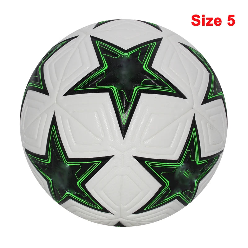 Balón de fútbol estándar, pelotas profesionales para deportes al aire libre, entrenamiento de fútbol sin costuras, Material de PU de alta calidad, tamaño 5, talla 4