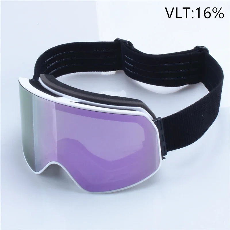 Gafas de esquí y snowboard para mujer y hombre, gafas de protección para esquiar, protección UV 400 contra la nieve, para usar sobre gafas, diseño cilíndrico, doble protección antivaho, modelo 2028.