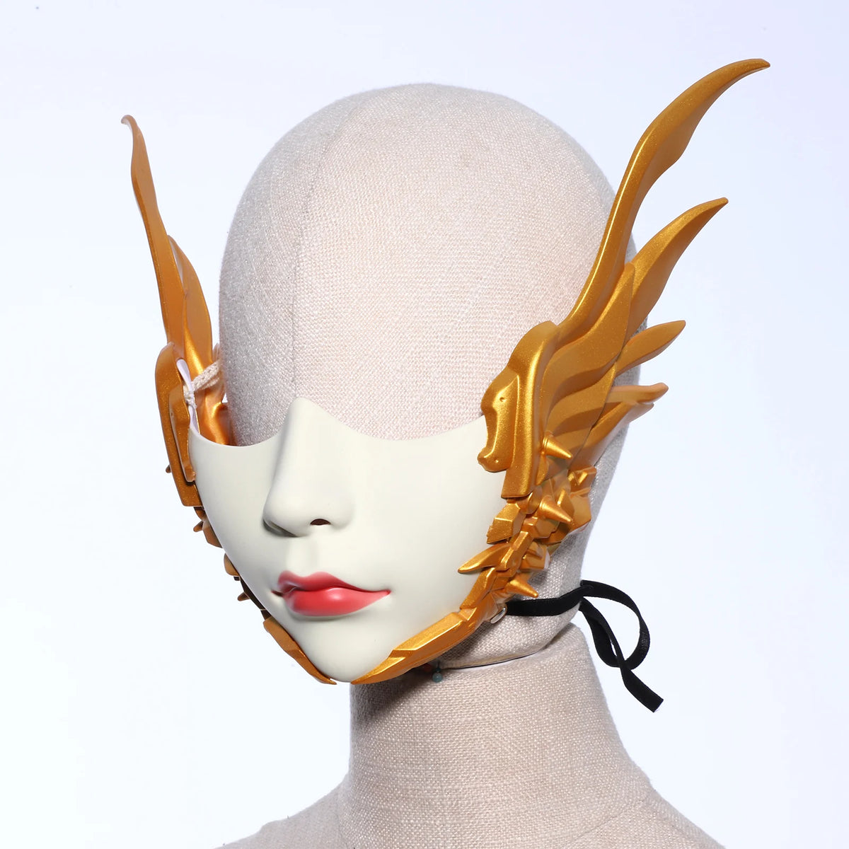 Máscara de cosplay de Halloween Máscaras de mascarada de media cara de resina Máscara de fiesta veneciana para Halloween Carnaval Máscara personalizada Bola de maquillaje