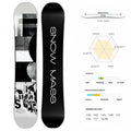 Servicios ODM de EM, Precio al por Mayor, Certificación CE, Tabla de Snowboard de Madera Personalizable para Todas las Montañas, Diseño de Logotipo, MOQ Bajo, Fabricante