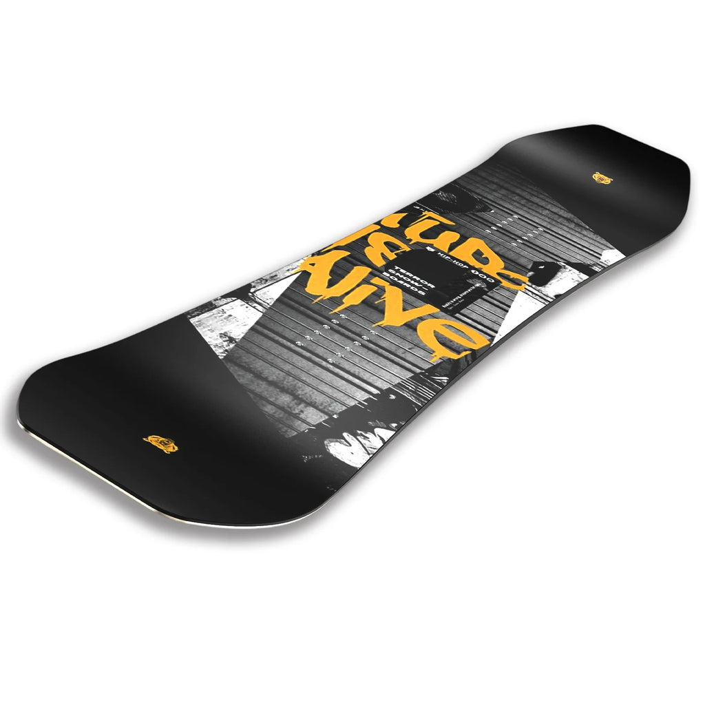 TERROR Tabla de Snowboard para Hombre, la Mejor Tabla de Snowboard Direccional de Camber para Freestyle, RESPECT