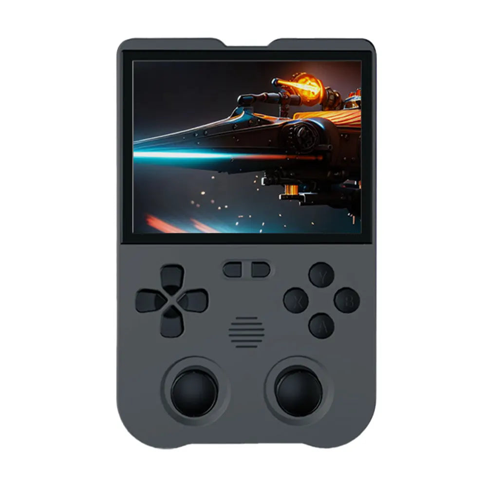 Consola de juegos retro portátil XU10 versión 2.0, sistema Linux, pantalla IPS de 3,5 pulgadas, batería de 3000 mAh, reproductor de videojuegos retro nostálgico