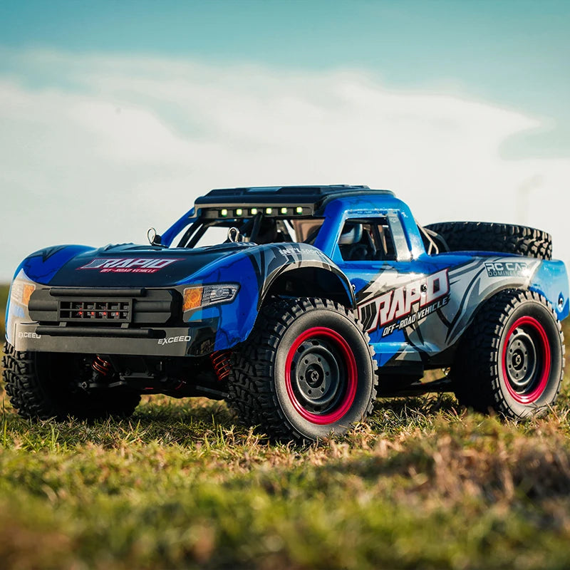 JJRC Q130 RC coche 2,4G 4x4 todoterreno 1:14 coche de alta velocidad sin escobillas desierto tirar todoterreno camión vehículo adultos niños juguete para regalo