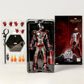 ZD Toys Iron Man Mark MK 1-7 17 21 42 43 45 46 85 Tony Stark muñeca de modelos coleccionables figura de acción de juguete