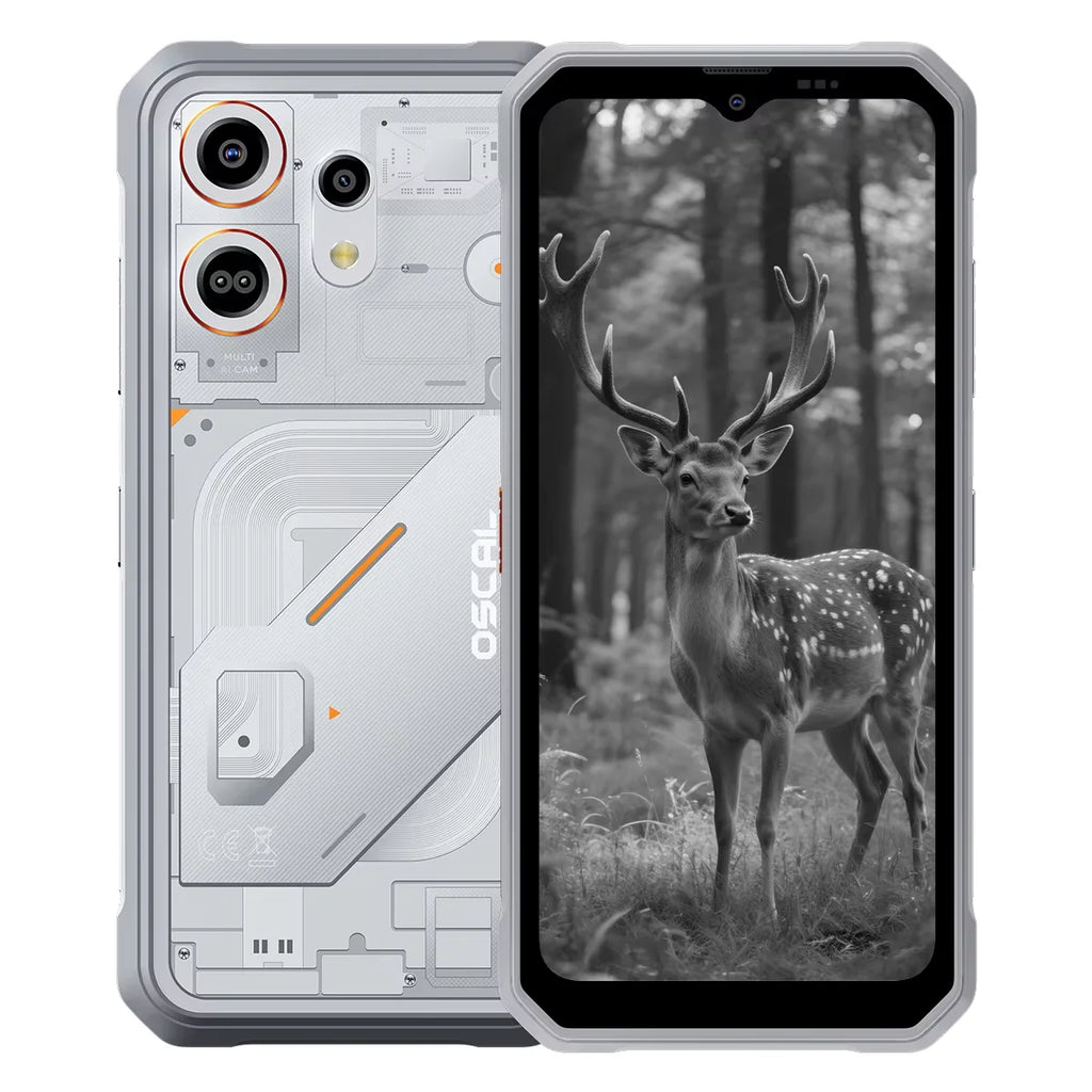 Teléfono inteligente ultrarresistente Blackview OSCAL MARINE 3, pantalla HD de 6,56" a 90 Hz, Helio G81, cámara de 13 MP + 16 MP, batería de 5000 mAh, móvil con Android 16