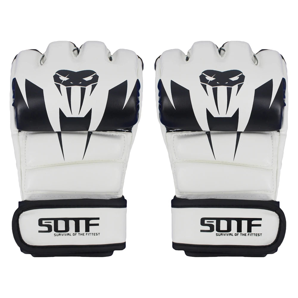 SOTF-guantes de boxeo Multicolor de serpiente venomosa, guantes de boxeo de Tigre, Muay Thai, muay thai, caja de almohadillas Sanda