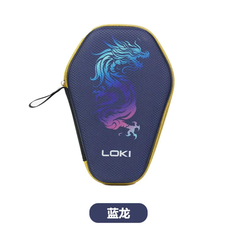 Funda para Raqueta de Tenis de Mesa LOKI, Bolsa Deportiva Rígida de EVA, Estuche Protector Impermeable de Alta Calidad para Raqueta de Ping Pong