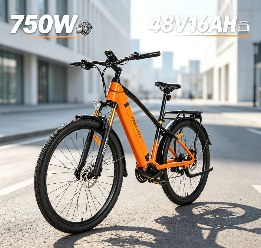 HedaTX TX90 Adult Electric Bicycle 750W Mid-Mounted Motor48V16Ahelectric Bicycle 29*2.1" Tires 45KM/H Shipped From EU