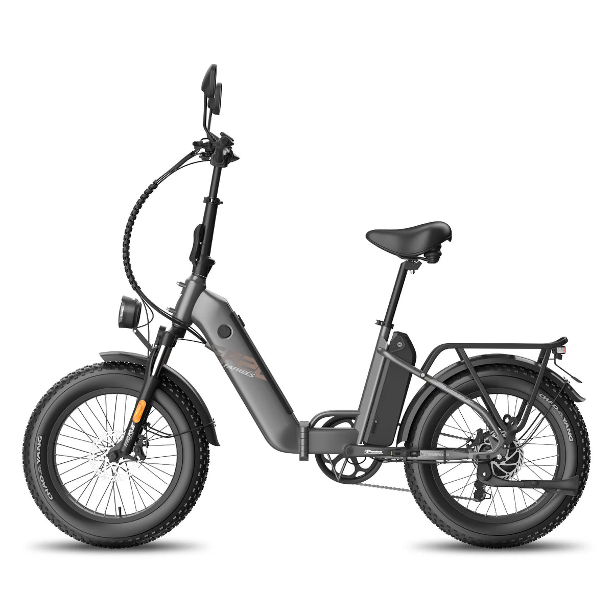Fafrees FF20 Polar Folding Electric Bicycle 500W Dual 48V 12Ah Removable Battery 20x4.0 Fat Tire Mountain E-bike for Adults 45km/h & 90-120km Range