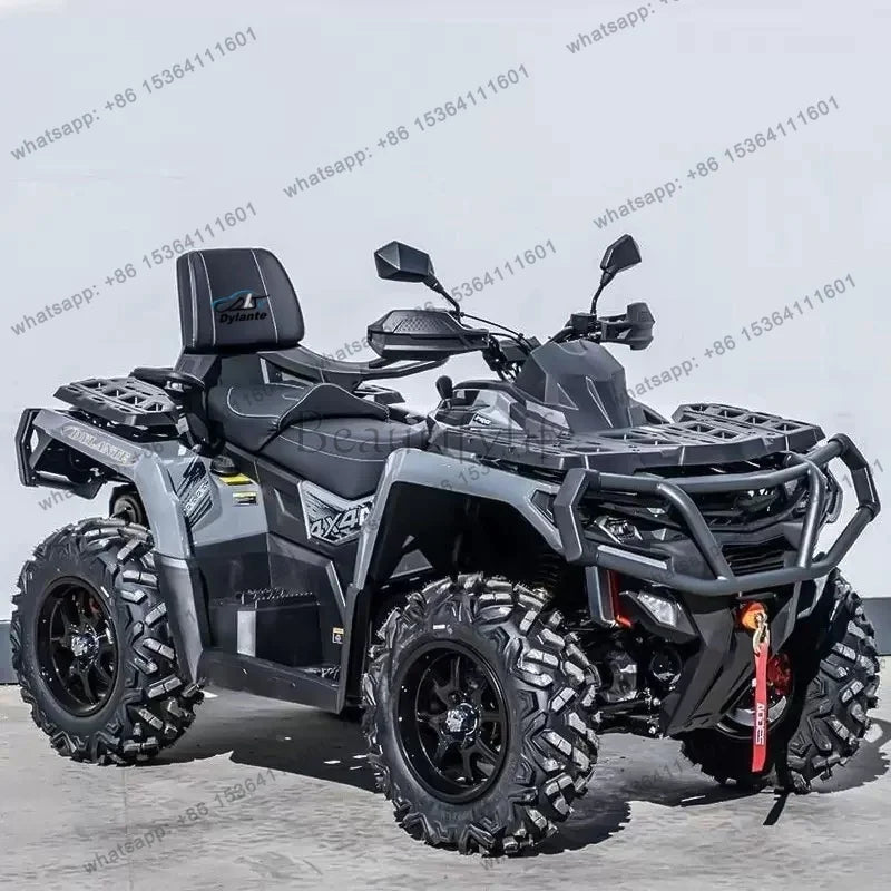 Cuatrimoto Utilitaria de Alta Calidad para 2 Personas, 4x4, Todoterreno, para Adultos, con Motor de 800cc/1000cc, UTV con Certificación CE, COC y EPA