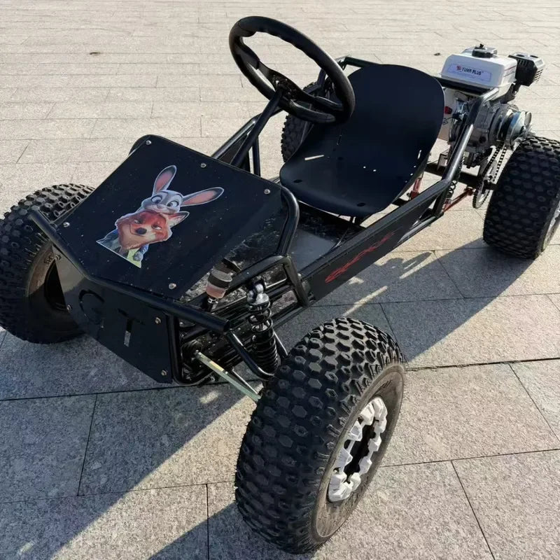 Kart Todoterreno de Cuatro Ruedas a Gasolina, ATV para Drift al Aire Libre, Vehículo Todo Terreno