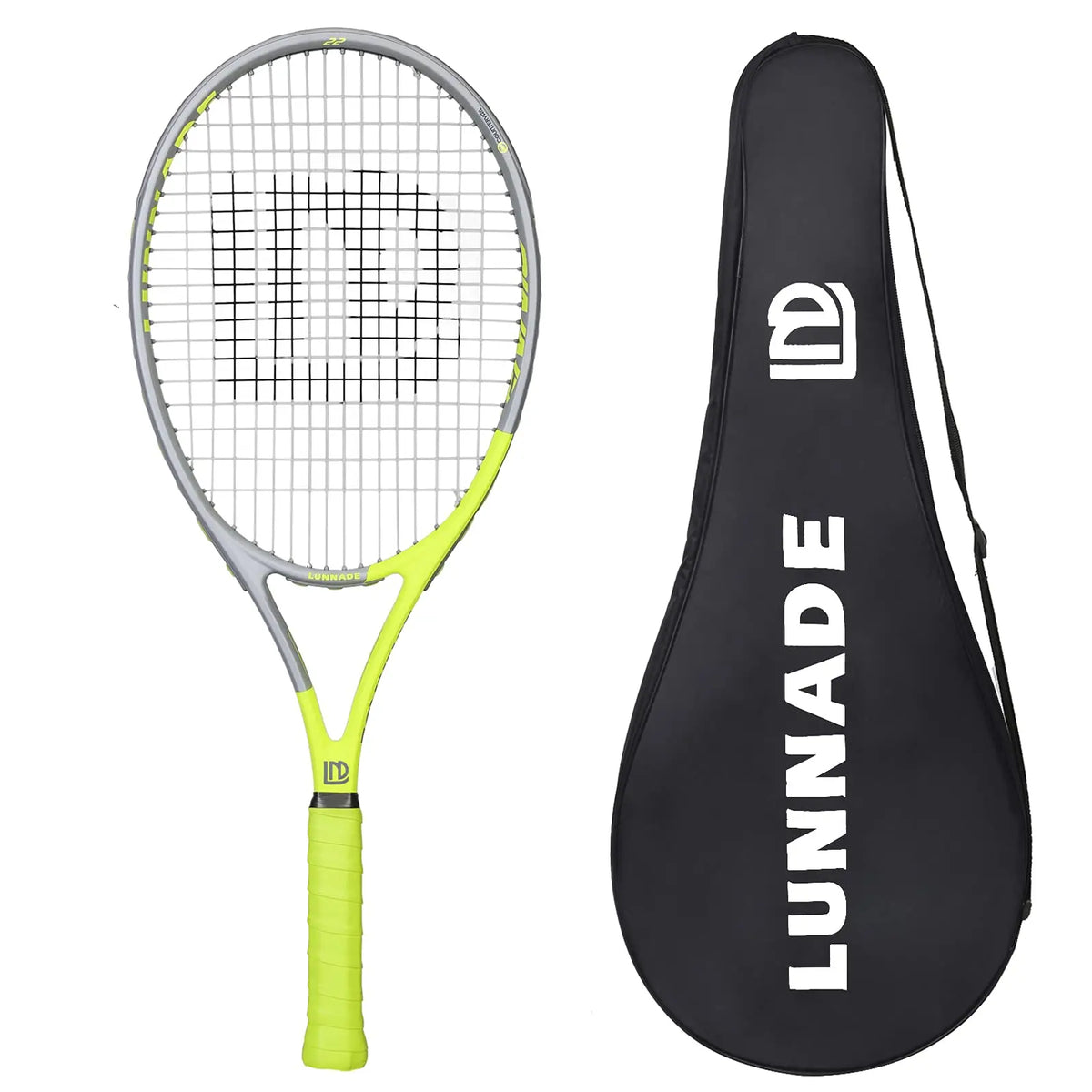 Alpsport 1ud/lote Raqueta de tenis (incluye bolsa y cordaje) Fibra de carbono Material compuesto Raqueta Diseñada para niños y niñas.
