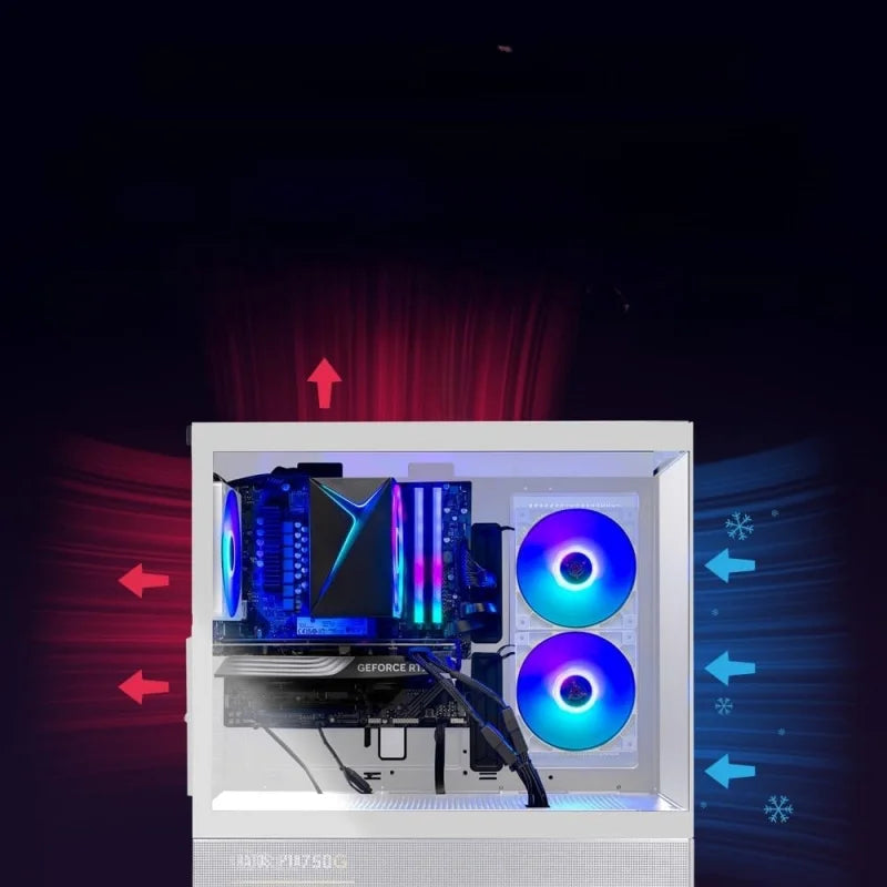PC de Escritorio para Juegos Gaming 3, Ryzen 5 7600X 4.7 GHz (5.3GHz), RTX 5070 12GB, SSD NVMe Gen4 de 1TB, RAM DDR5 de 16GB 6000
