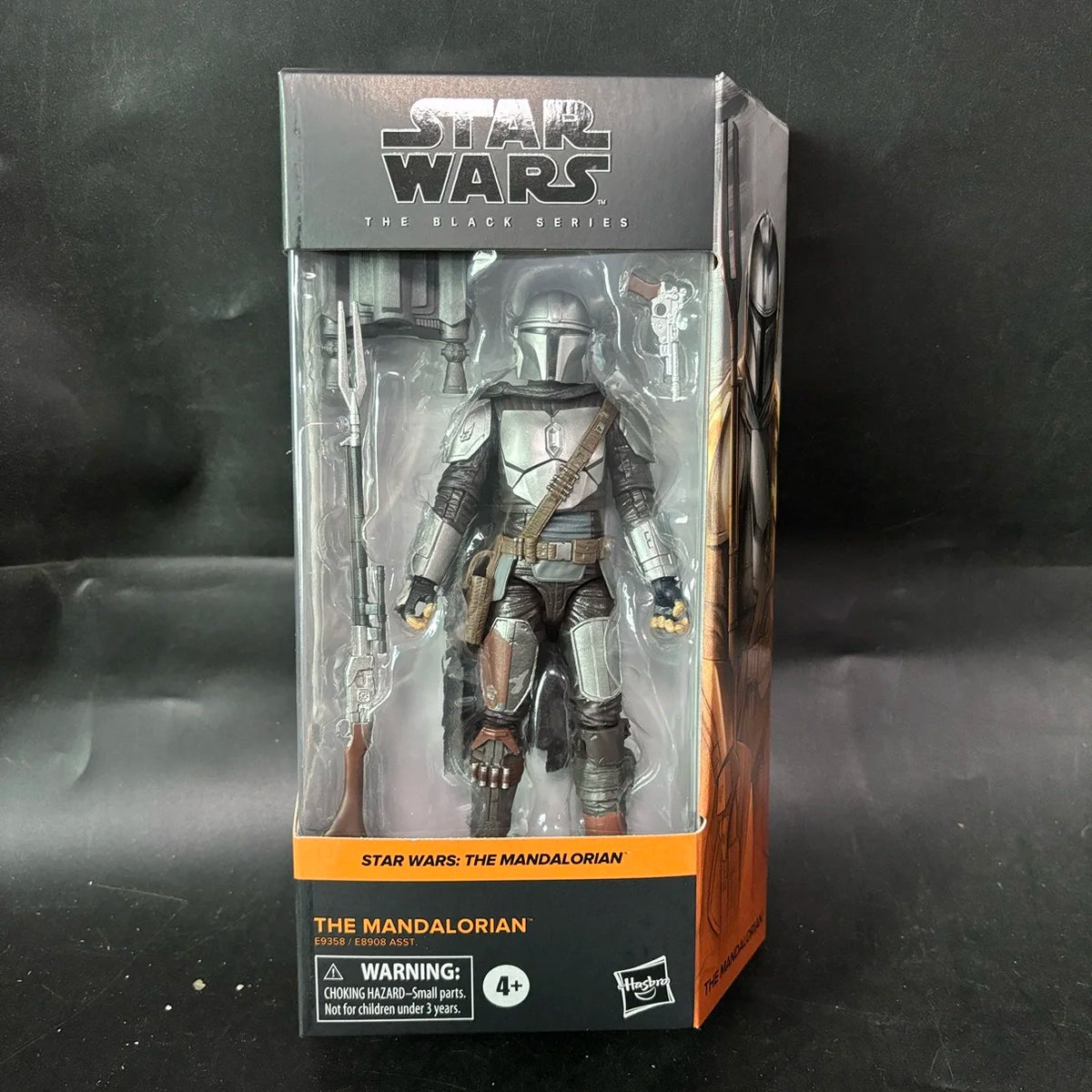 Hasbro Star Wars serie negra Obi-Wan Darth Vader Cal Kestis Boba Fett Luke Mandalorian figura de acción modelo juguete para regalo