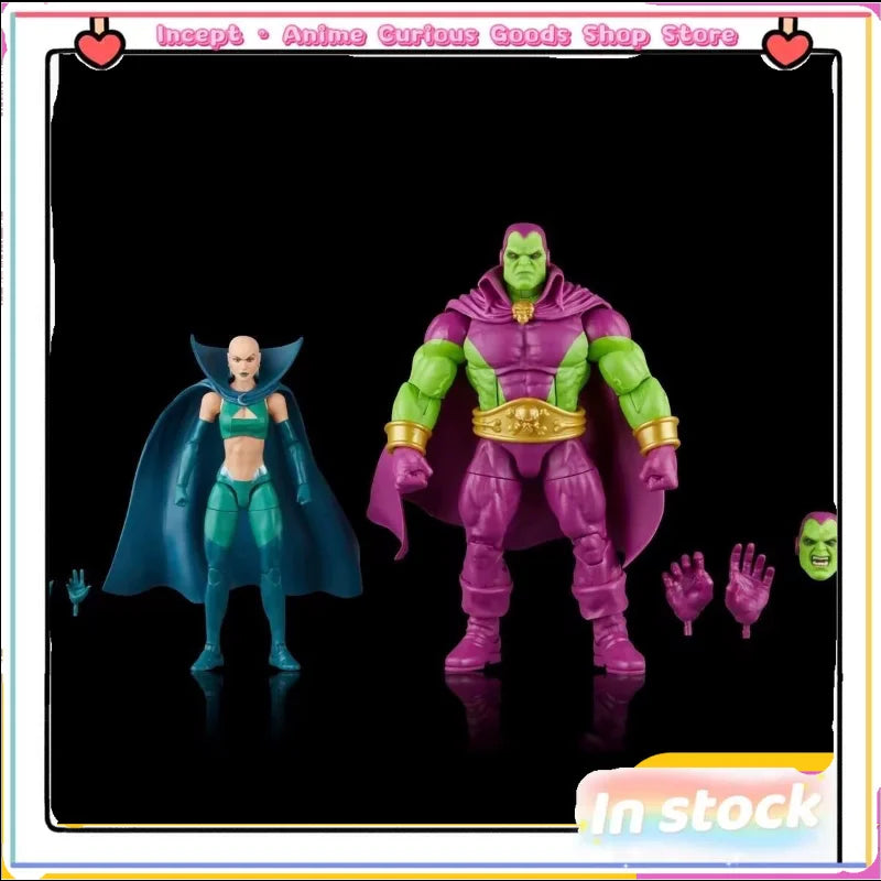 En stock, figuras de acción de Marvel Legends Guardians of The Galaxy Destroyer Moon Dragon Duo de 6 pulgadas, modelo de anime, juguete de colección, regalo