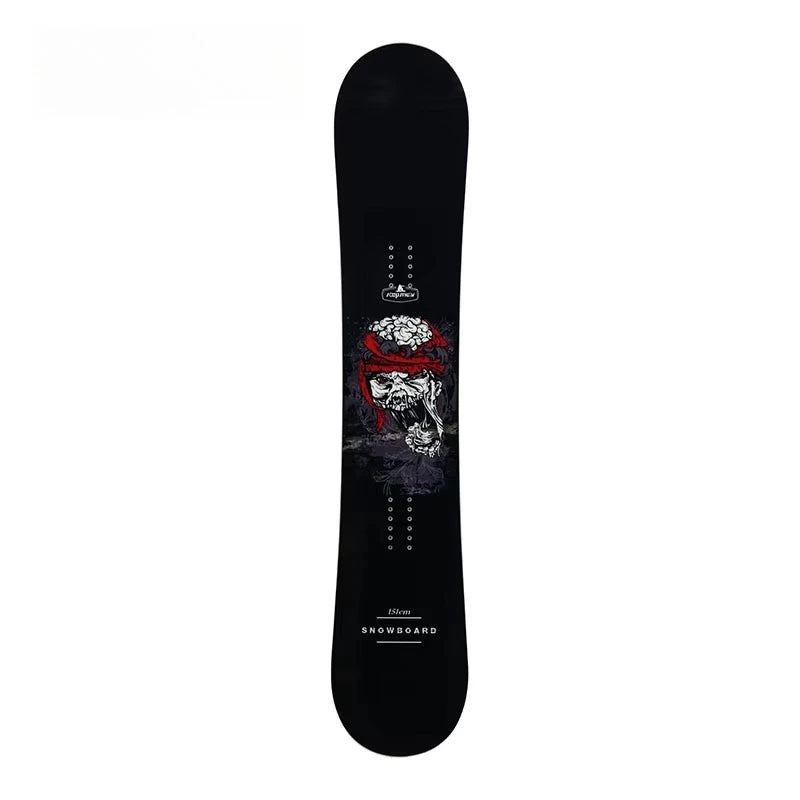 TOPKO Equipo de Esquí para Adultos, Tabla de Snowboard para Hombre con Núcleo de Madera de Álamo, Tabla de Snowboard Rocker Campera