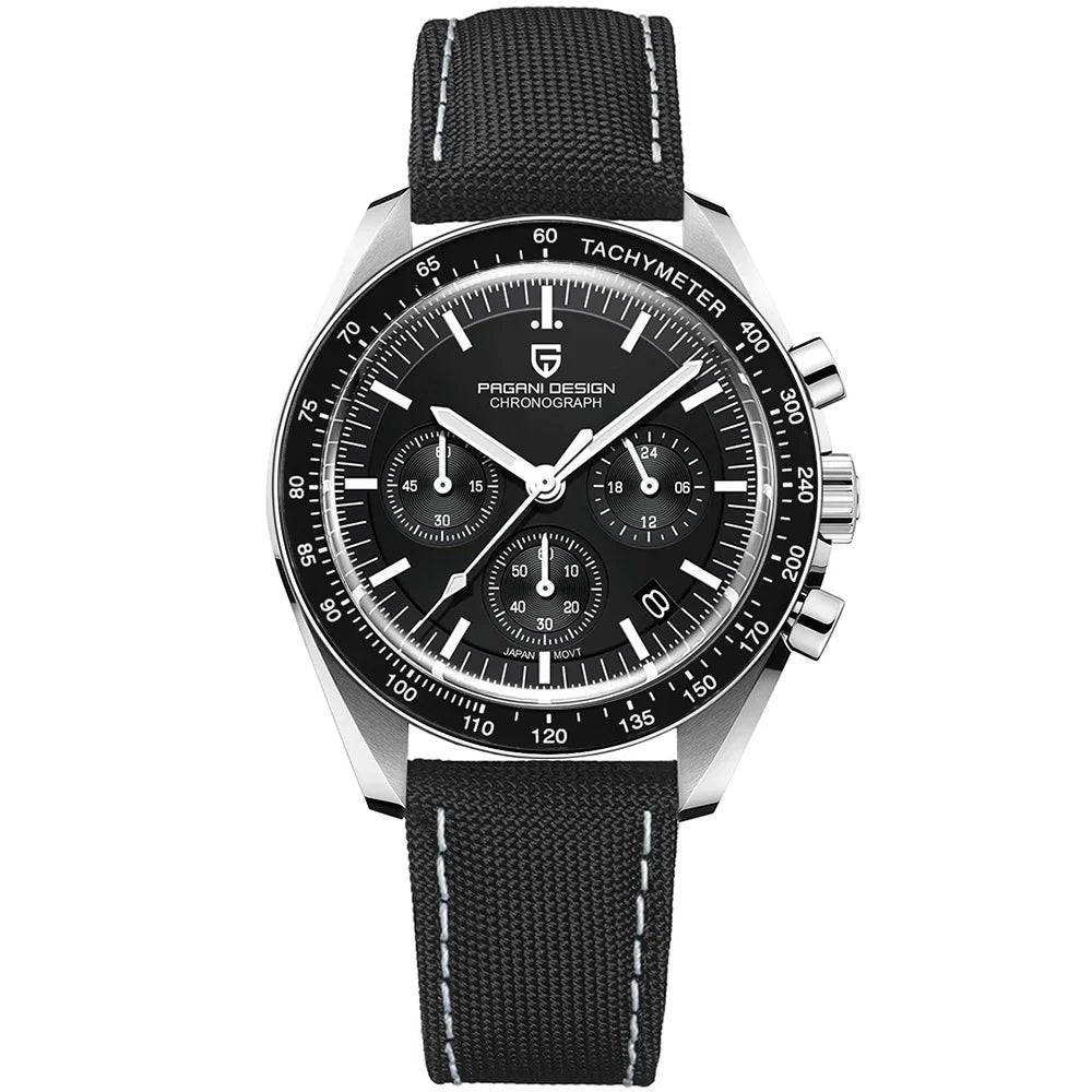 Relojes para hombre PAGANI DESIGN AK Project Mars 2026, reloj de cuarzo de lujo para hombre, cronógrafo deportivo con cristal de zafiro AR, fecha automática