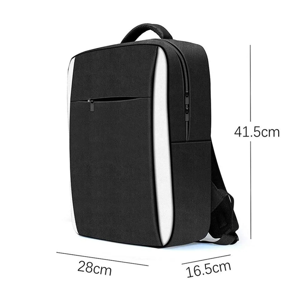 Mochila Consola de Gran Capacidad, Impermeable, Resistente al Desgaste, Bolsa de Transporte para Viajes, Bolsa de Almacenamiento de Accesorios para PS5