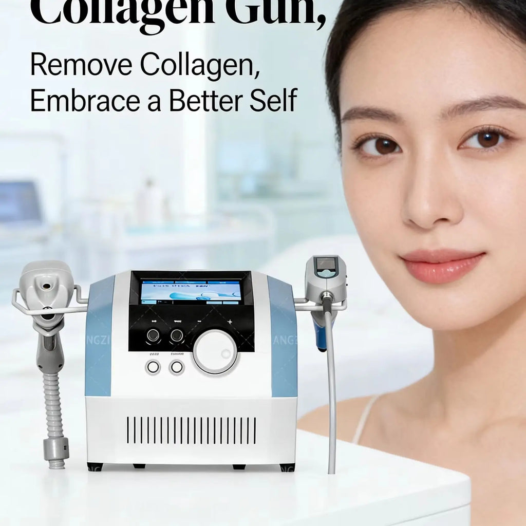Máquina de Belleza Profesional RF 2 en 1 de 360 Grados, Adelgazamiento Corporal, Lifting Facial, Reafirmación de la Piel, Rejuvenecimiento de la Piel y Reducción de Arrugas