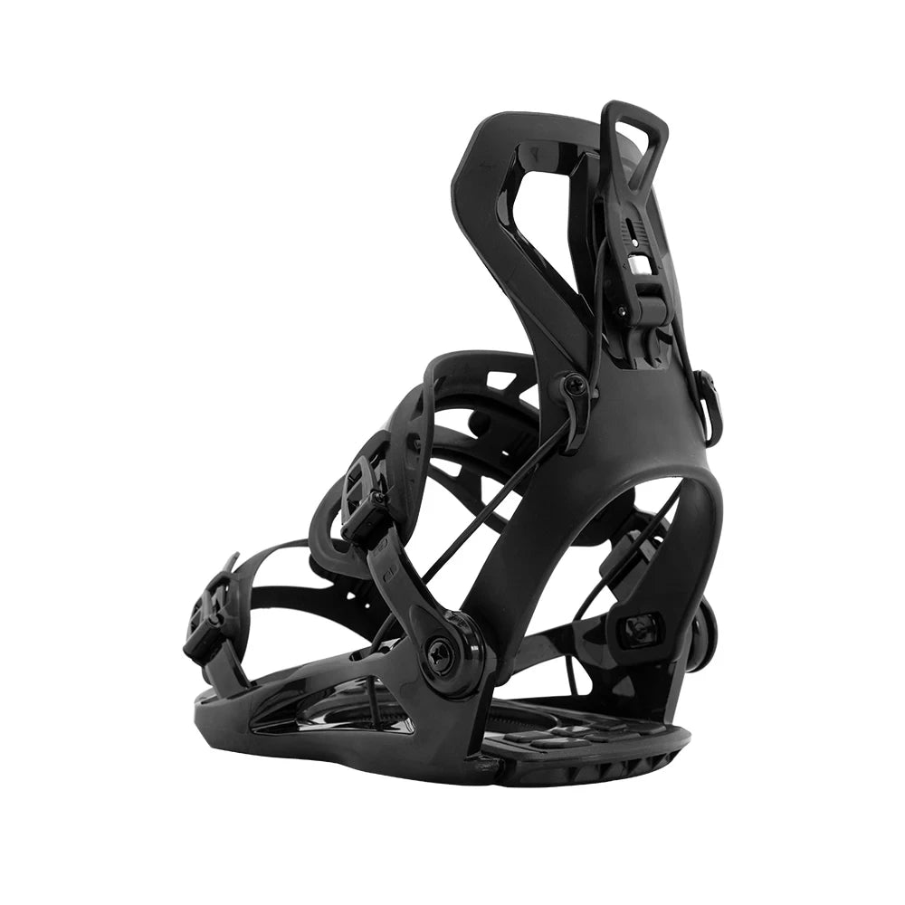 Fijaciones de Snowboard Tradicionales para Hombre y Mujer, con Sistema de Cordones y Bolsas para Botas, para Snowboard Freestyle