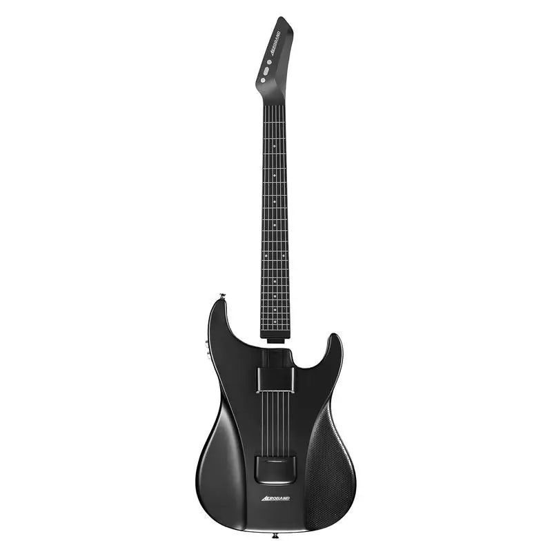 AeroBand Guitarra eléctrica Sin dolor Cuerda de silicona Viaje Todo en uno 9 estilos de sonido Bajo acústico con micrófono altavoz