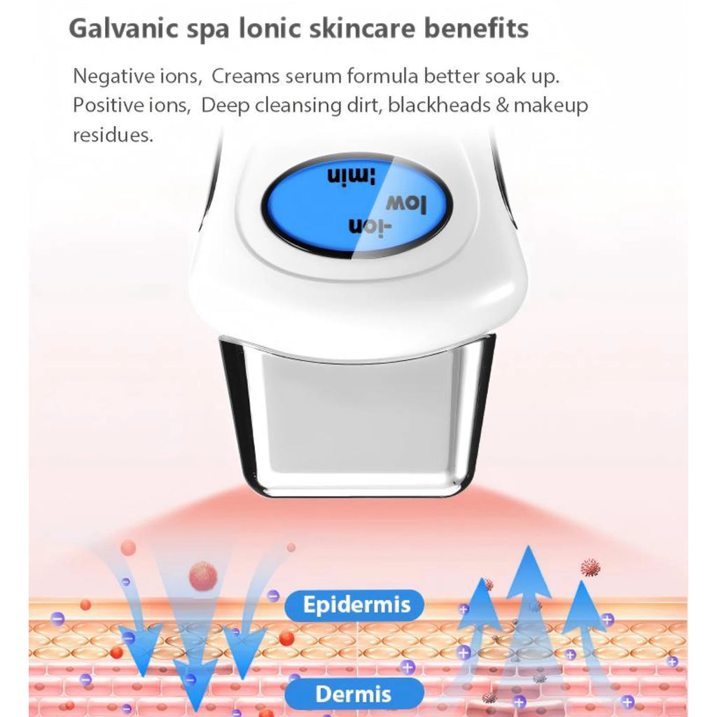 Masajeador facial de belleza recargable de primera calidad con 3 cabezales magnéticos para una limpieza profunda y un masaje suave, herramienta para el cuidado de la piel