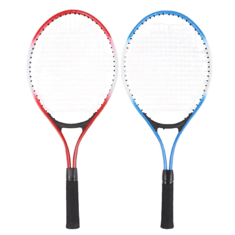1 Raqueta de Tenis Profesional, Raqueta de Tenis Elástica de 3 Capas de Goma, Raqueta de Tenis para Niños, Entrenamiento Interactivo Padres-Hijos, Absorción de Impactos