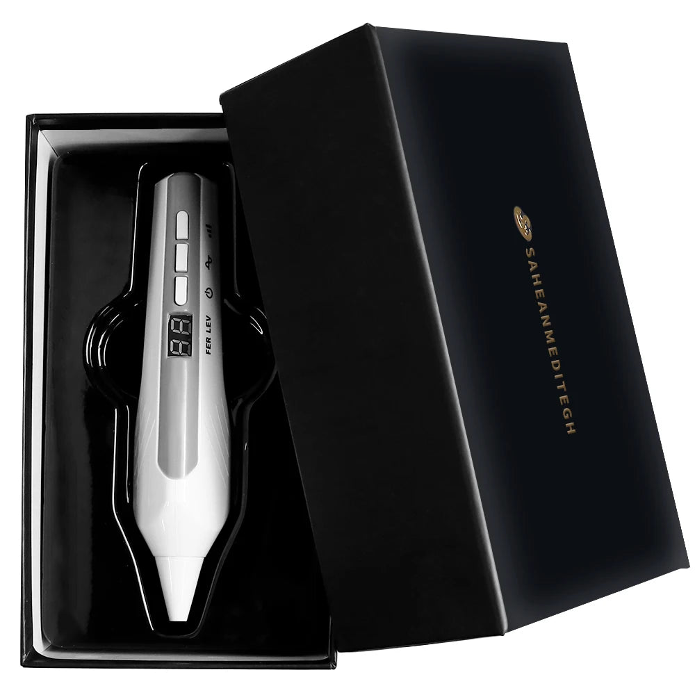 Máquina de eliminación de verrugas y pecas con 9 niveles, lápiz de plasma LCD para eliminar lunares, manchas negras, tatuajes y acrocordones, herramientas de cuidado de la belleza
