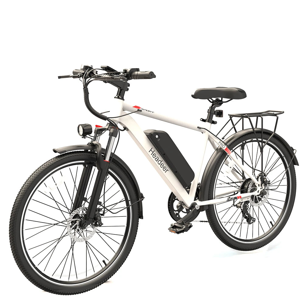 Bicicleta eléctrica Header Bk1350, batería de 48V15Ah, motor de 500W, velocidad máxima de 35 km/h, neumáticos de 26 pulgadas, autonomía de 60 km, frenos de disco duales