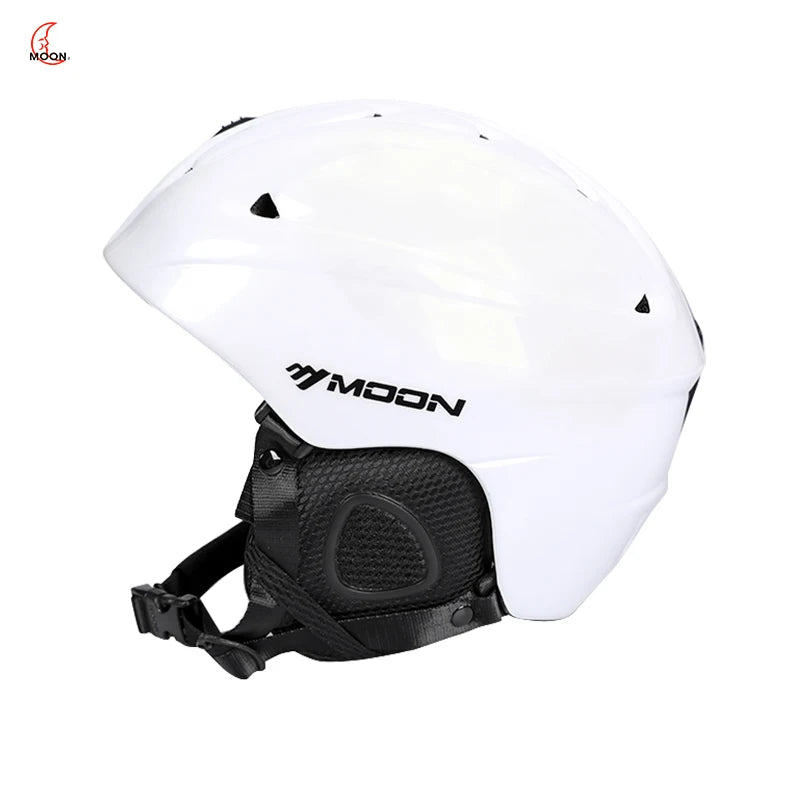 MOON PC + EPS casco de esquí para adultos y jóvenes, cascos de Skateboard para deportes de nieve, con 2 regalos