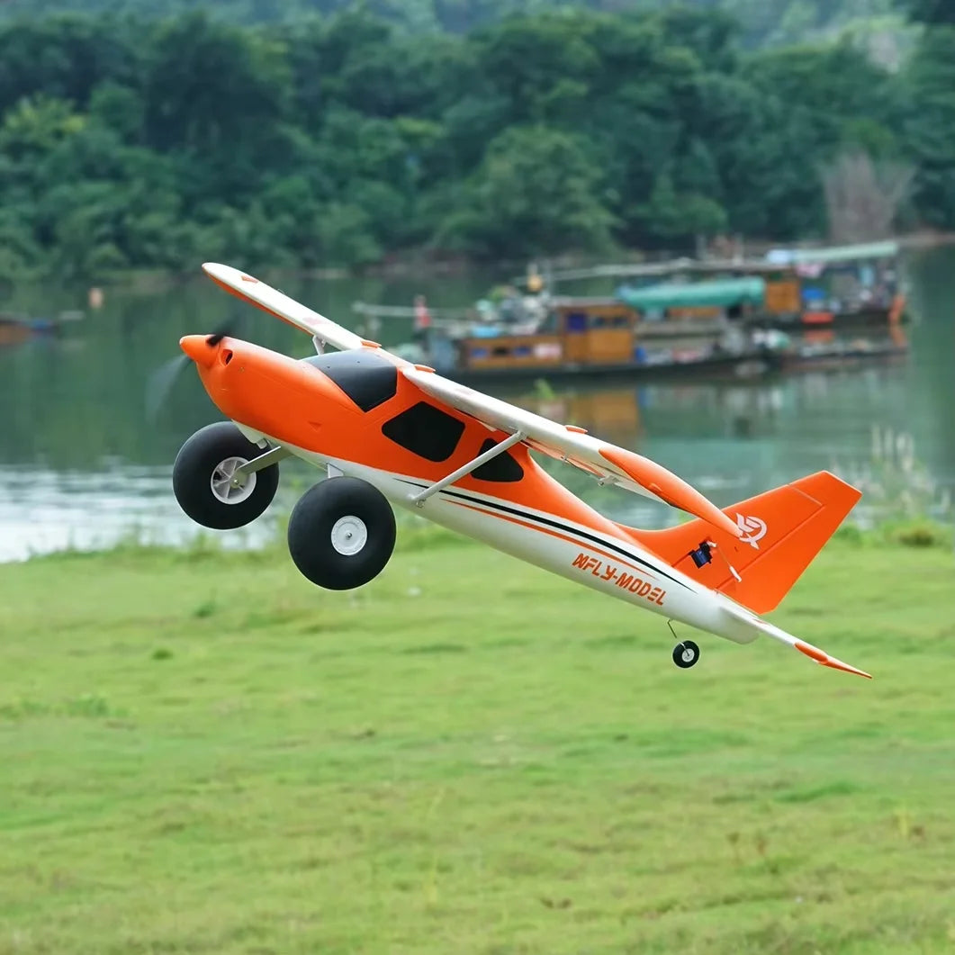 Modelo Xfly RC Spitfire Fighter, Avión Eléctrico de Ala Fija con Envergadura de 1200 mm, Modelo Ensamblado para Aficionados Adultos
