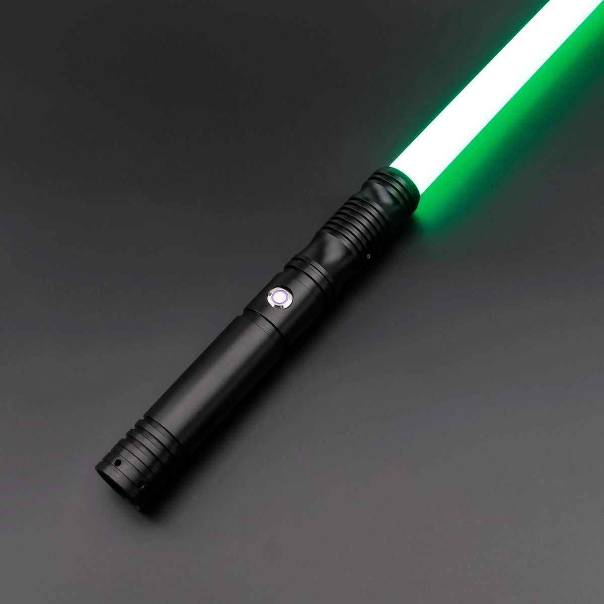 Sable de luz TXQSABER de duelo pesado, con empuñadura de metal, efectos FOC, movimiento fluido, 12 colores, 16 fuentes de sonido, bloqueo de bláster, juguete para niños