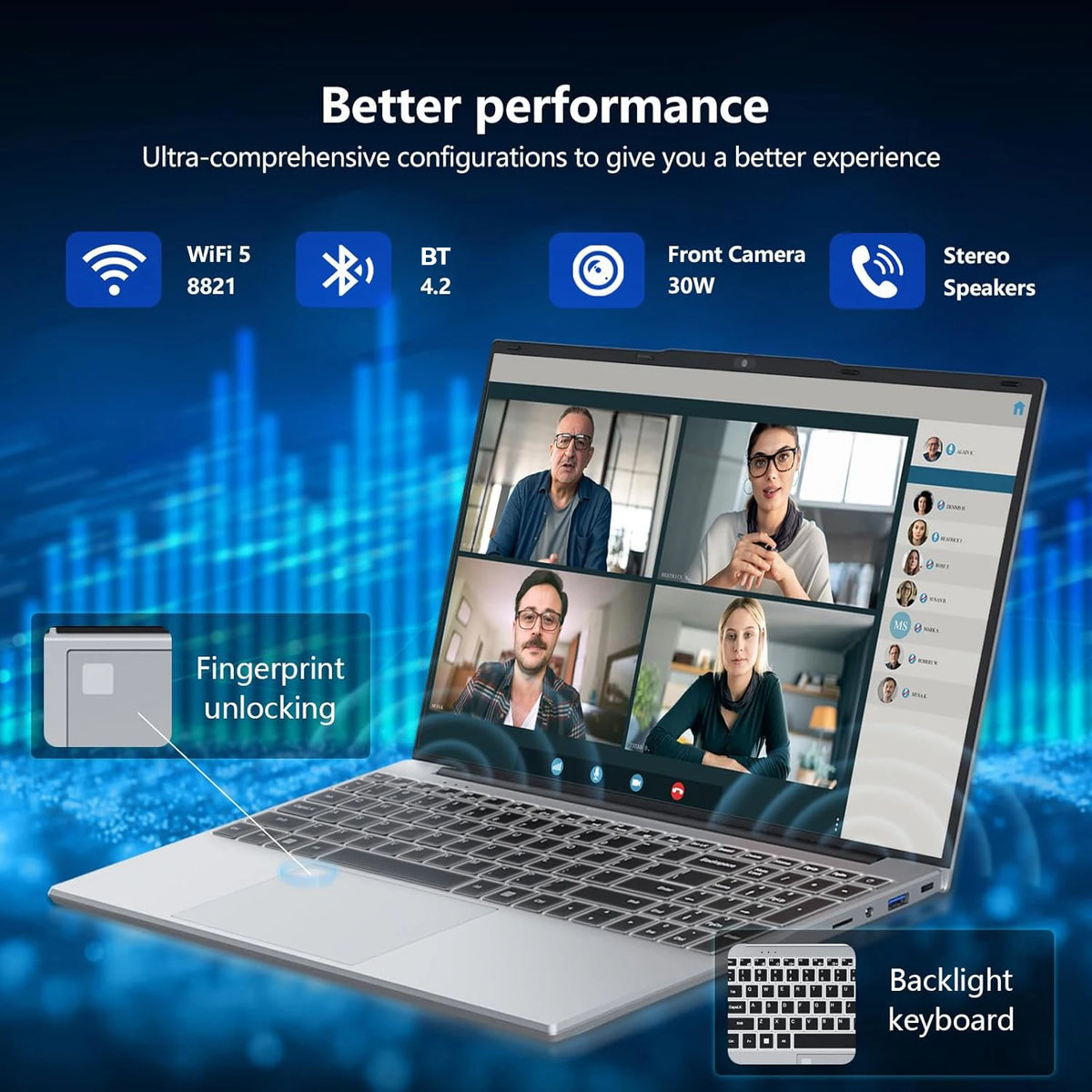 Portátil Intel Core I7-1165G7 con Windows 11, pantalla de 15,6", 16 GB de RAM, SSD de 1 TB o 2 TB, portátil para juegos, desbloqueo con huella dactilar.