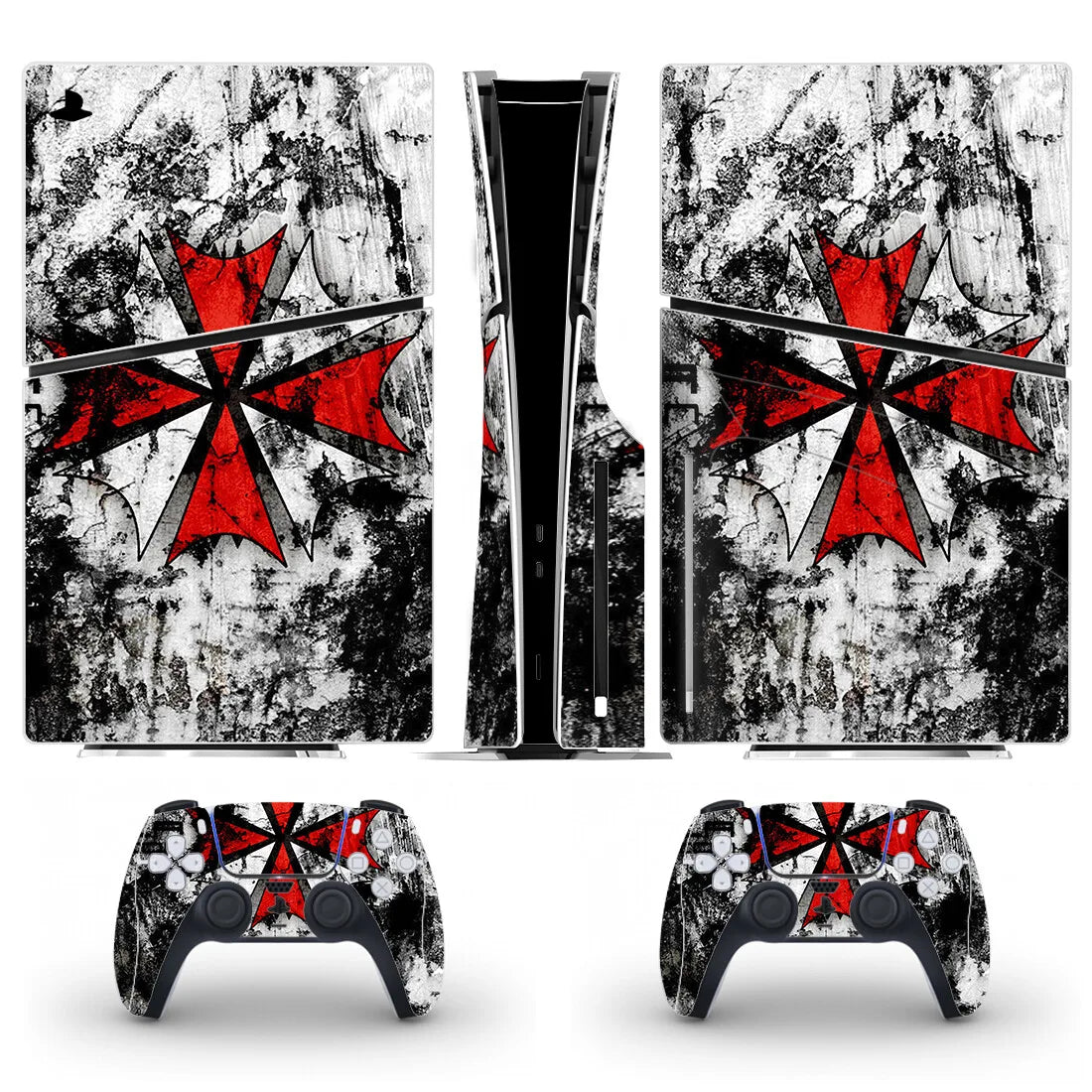 Vinilo para PS5 Slim, diseño Umbrella