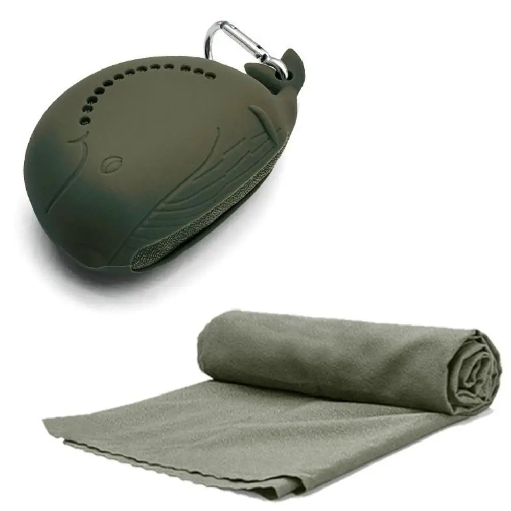 Toalla de Hielo Refrescante de Secado Rápido para Exteriores, Linda Bolsa Portátil, Toalla Deportiva de Microfibra para Absorber el Sudor, Toalla Fría para Fitness