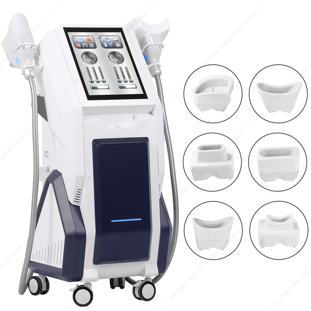 Nueva Máquina Adelgazante Corporal 360 RF, Dispositivo de Escultura Corporal, Reafirmación de la Piel, Pérdida de Peso, Eliminación Rápida de la Celulitis, Cavitación, Congelación de Grasa